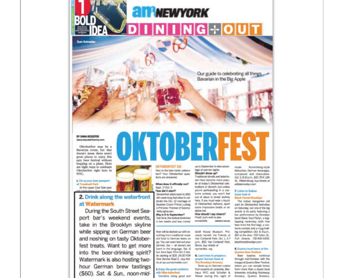 AM New York - Oktoberfest 101