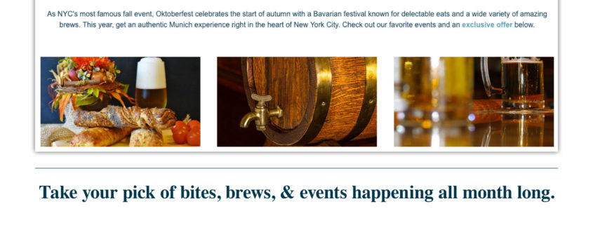 Four Points by Sheraton - Oktoberfest NYC