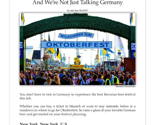 Swirled - Here's Why You Should go for Oktoberfest