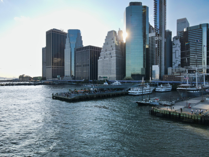 New York City View from OktoberFest NYC 2021 at Watermark