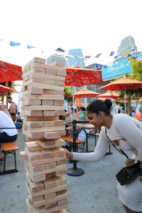 Games at Oktoberfest NYC 2022 At Watermark