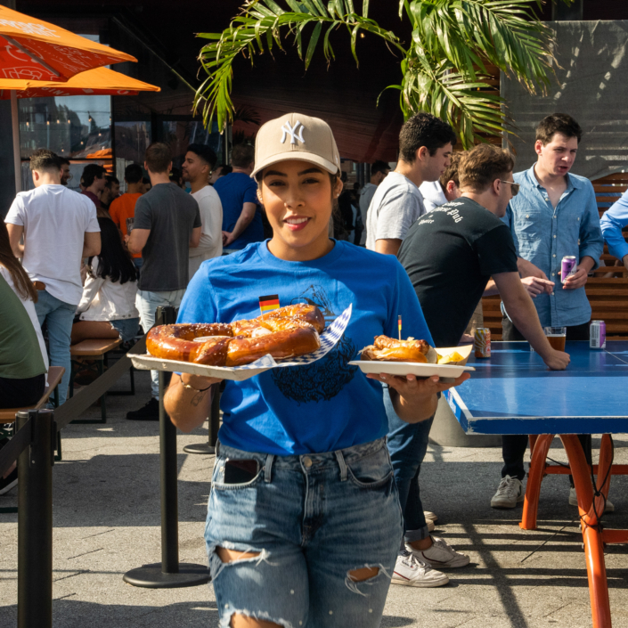 OktoberFest NYC Food - Pretzel