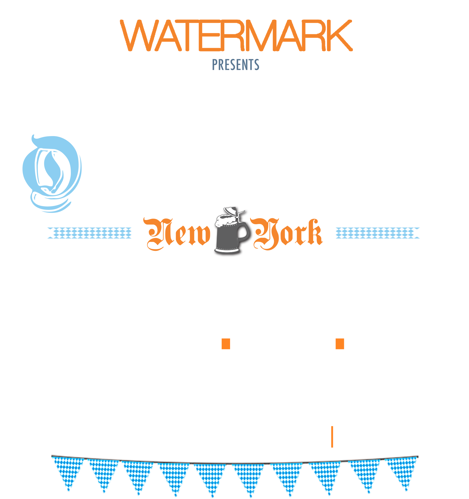 OktoberFest NYC 2026 at Watermark NY From September 10th to October 31st. 7 days a week. Food, Fun, Beer & Entertainment.